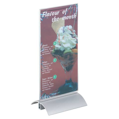 Espositore portastampati da tavolo DURABLE PRESENTER A4 trasparente 858919